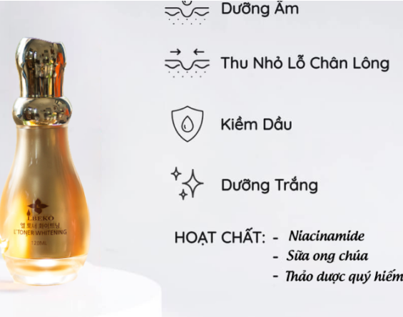 L’Toner Whitening “Toner dưỡng trắng căng bóng”