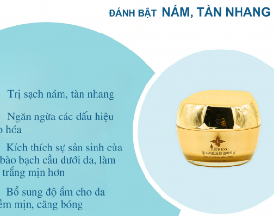 Review Kem Trị Nám L’Night Cream Whitening Hàn Quốc