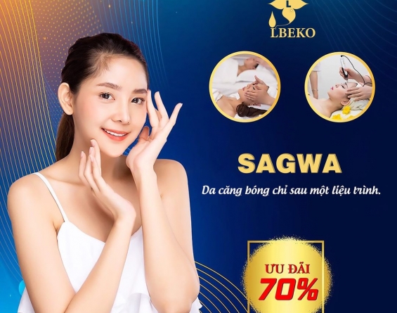 Trẻ hóa với công nghệ căng bóng da Sagwa từ Hàn Quốc