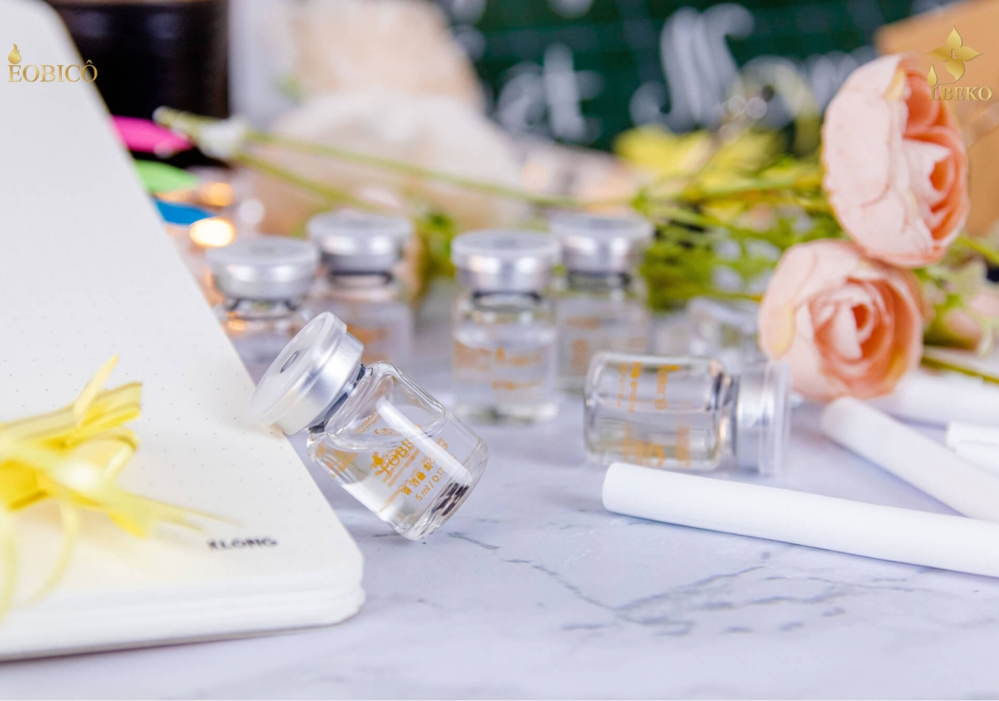 TINH CHẤT CĂNG BÓNG L’AMPOULE WHITENING EOBICÔ 6