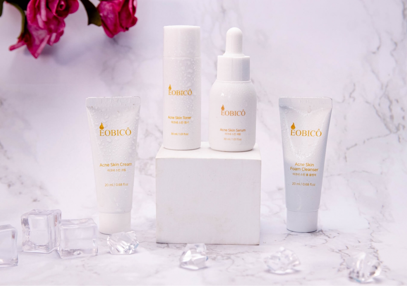 SET DƯỠNG DA ACNE SKIN CARE KIT EOBICÔ 0