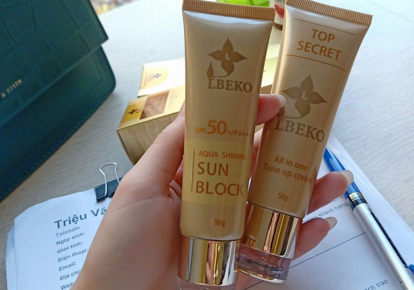 KEM DƯỠNG TRẮNG TONE UP CREAM EOBICÔ 4